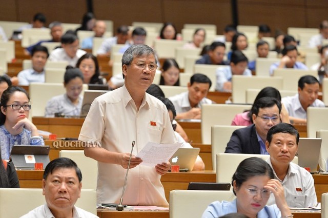 ĐBQH NGUYỄN ANH TRÍ CHO Ý KIẾN VIỆC ĐIỀU CHỈNH CHỦ TRƯƠNG ĐẦU TƯ DỰ ÁN MỘT SỐ ĐOẠN ĐƯỜNG BỘ CAO TỐC TRÊN TUYẾN BẮC - NAM PHÍA ĐÔNG GIAI ĐOẠN 2017-2020